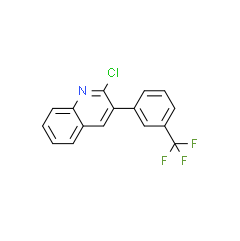 2-Chloro-3-[3-(trifluoromethyl)phenyl]quinoline|cas339013-58-0