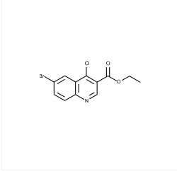 6-溴-4-氯-3-喹啉羧酸乙酯|cas206257-39-8