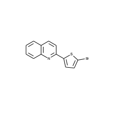 2-(5-Bromo-2-thienyl)quinoline|cas81216-93-5