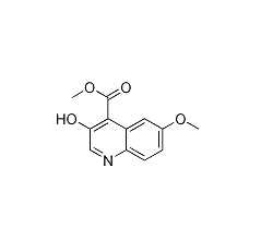3-羟基-6-甲氧基喹啉-4-甲酸甲酯|cas1263284-48-5