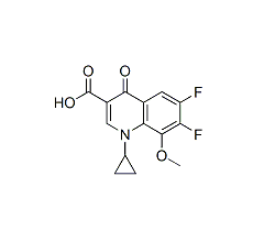 1-环丙基-6,7-二氟-1,4-二氢-8-甲氧基-4-氧代-3-喹啉羧酸|cas112811-72-0