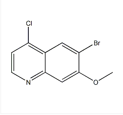 6-溴-4-氯-7-甲氧基喹啉|cas476660-71-6
