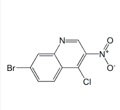 7-溴-4-氯-3-硝基喹啉|cas723280-98-6