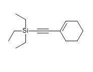 1-[(三乙基硅基)乙炔基]环己烯,cas21692-54-6