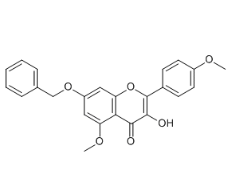 7-(Benzyloxy)-3-hydroxy-5-methoxy-2-(4-methoxyphenyl)-4H-chromen-4-one,cas:874202-33-2