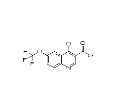 4-羟基-6-(三氟甲氧基)喹啉-3-羧酸|cas175203-86-8