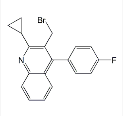 3-溴甲基-2-环丙基-4-(4&#039;-氟苯基)喹啉|cas154057-56-4