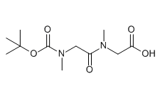 N-叔丁氧羰基-N-甲基甘氨酰-N-甲基甘氨酸，CAS56612-14-7