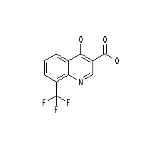 4-羟基-8-三氟甲基喹啉-3-甲酸|cas23779-95-5