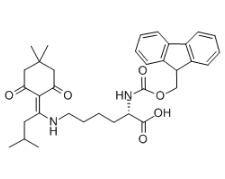N-芴甲氧羰基-N&#039;-[1-(4,4-二甲基-2,6-二氧代环己基亚甲基)-3-甲基丁基]-L-赖氨酸,FMOC-LYS(IVDDE)-OH,CAS204777-78-6