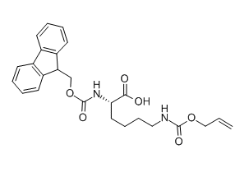N-[(9H-芴-9-甲氧基)羰基]-N&#039;-[(2-丙烯氧基)羰基]-L-赖氨酸,CAS146982-27-6,FMOC-LYS(ALOC)-OH