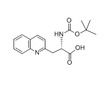 BOC-L-2-喹啉基丙氨酸,CAS161453-37-8,BOC-BETA-(2-QUINOLYL)-ALA-OH