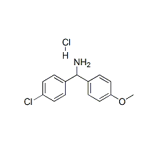 1-(4-氯苯基)-1-(4-甲氧基苯基)甲胺盐酸盐,CAS:856355-54-9