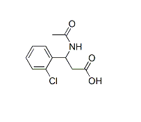 N-乙酰基-2-（2-氯苯基）-DL-β-丙氨酸,CAS:886363-75-3