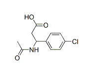 N-乙酰基-2-(4-氯苯基)-DL-β-丙氨酸,CAS:197785-38-9