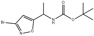 3-溴-5-(1-乙胺BOC)异恶唑,CAS:1187932-95-1