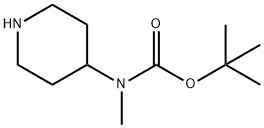4-N-叔丁氧羰基-4-N-甲基氨基哌啶, CAS:108612-54-0