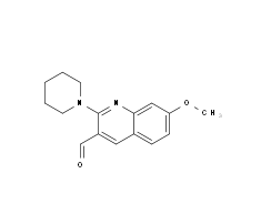 7-Methoxy-2-piperidin-1-yl-quinoline-3-carbaldehyde
