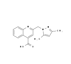 2-(3,5-Dimethyl-pyrazol-1-ylmethyl)-quinoline-4-carboxylic acid