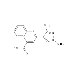 2-(1,3-Dimethyl-1H-pyrazol-4-yl)-quinoline-4-carboxylic acid