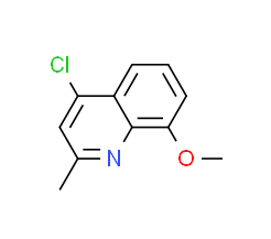 4-氯-8-甲氧基-2-甲基喹啉|cas64951-58-2