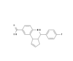 (3aR,4S,9bS)-4-(4-fluorophenyl)-3a,4,5,9b-tetrahydro-3H-cyclopenta[c]quinoline-8-cArboxylic acid