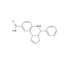 (3aR,4S,9bS)-4-phenyl-3a,4,5,9b-tetrahydro-3H-cyclopenta[c]quinoline-8-carboxylic acid