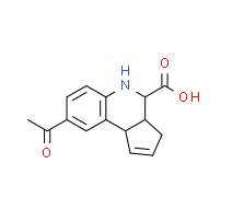 8-ACETYL-3A,4,5,9B-TETRAHYDRO-3 H-CYCLOPENTA[ C ]QUINOLINE-4-CARBOXYLIC ACID|cas312714-12-8