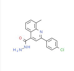 2-(4-Chlorophenyl)-8-methylquinoline-4-carbohydrazide