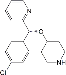 cas:201594-84-5|(S)-2-[(4-氯苯基)(4-哌啶氧基)甲基]吡啶