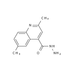2,6-Dimethylquinoline-4-carbohydrazide