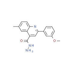 cas588692-18-6|2-(3-甲氧苯基)-6-甲基-4-喹啉卡巴肼