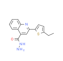 2-(5-乙基噻吩-2-基)喹啉-4-卡巴肼|cas956576-46-8