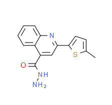 2-(5-Methylthien-2-yl)quinoline-4-carbohydrazide|cas351327-53-2