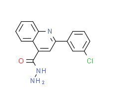 2-(3-Chlorophenyl)quinoline-4-carbohydrazide