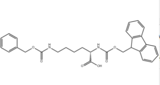 N&#039;-芴甲氧羰基-N-苄氧羰基-L-赖氨酸,CAS:86060-82-4