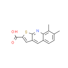 7,8-Dimethyl-thieno[2,3-b]quinoline-2-carboxylic acid|cas333312-08-6
