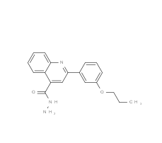 2-(3-丙氧芬基)-4-喹啉卡巴肼|cas438228-97-8