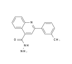 2-(3-甲基苯基)-4-喹啉卡巴肼|cas438228-84-3