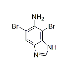 4,6-二溴-3H-苯并咪唑-5-胺,CAS:886363-61-7
