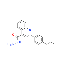 2-(4-丙基苯基)-4-喹啉卡巴肼|cas524934-10-9