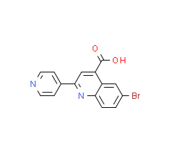 6-Bromo-2-pyridin-4-ylquinoline-4-carboxylic acid