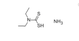二乙基二硫代氨基甲酸铵,cas21124-33-4