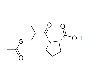D-(S)-3-乙酰巯基-2-甲基丙酰基-L-脯氨酸,CAS:64838-55-7
