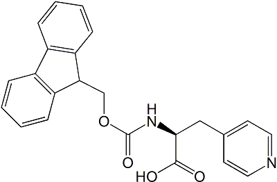 FMOC-3-(4-吡啶基)-D-丙氨酸,CAS:205528-30-9
