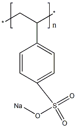 聚(4-苯乙烯磺酸钠), CAS:25704-18-1