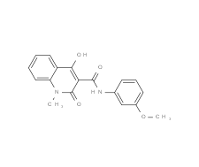 4-Hydroxy-1-methyl-2-oxo-1,2-dihydro-quinoline-3-carboxylic acid (3-methoxy-phenyl)-amide|cas303093-34-7