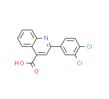 喹啉-4-羧酸,2-(3,4-二氯苯基)-|cas148887-61-0