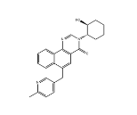 3-[(1S,2S)-2-羟基环己基]-6-[(6-甲基-3-吡啶基)甲基]苯并[H]喹唑啉-4(3H)-酮|cas1227923-29-6