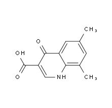 6,8-Dimethyl-4-oxo-1,4-dihydroquinoline-3-carboxylic acid|cas31601-86-2